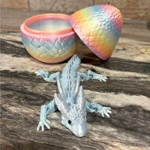 3D printed dragon 🐉 and egg